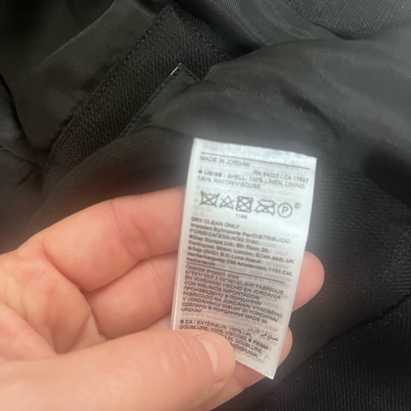 100% Linen Banana Republic Lightweight Jackete - Picture 6 of 6